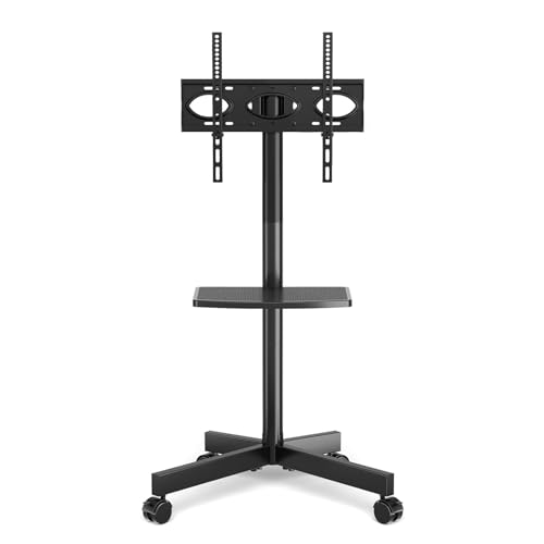 Soporte móvil para TV de piso ajustable hasta 60 pulgadas miniatura 1