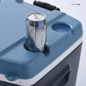 Igloo Max Cold Quantum 52 Quart Roller Cooler, Jet Carbon/Ice Blue/White