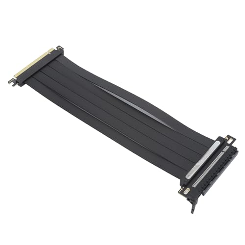 Câble élévateur PCIe 4.0 X16 180° blindé EMI d'extension haute vitesse pour GPU RTX 4090 250mm