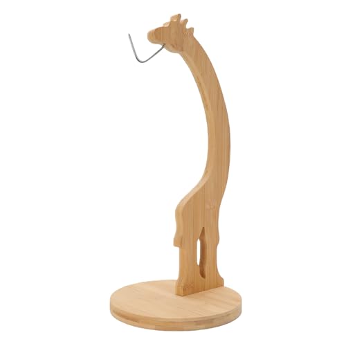 Soporte de madera para plátanos con gancho inoxidable para una maduración óptima 7