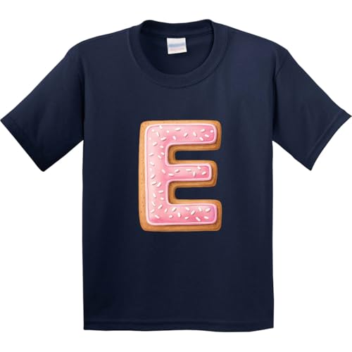 Image of inktastic Letter E Cookie Youth T-Shirt