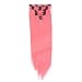 Produktbild Clip-In Hair Extensions - #Pink - 60 cm - Glatt - 8 Tressen mit 18 Clips - Haarverlängerung XXL Komplett-SET - 140g - Kanekalon synthetisches Haar mit sehr hoher Qualität