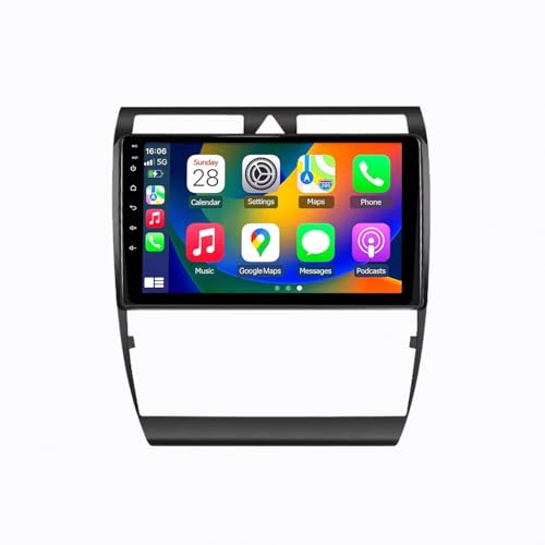 Navegador GPS para Audi A6 C5 2002-2006 multimedia de 4 núcleos con mapas offline para camiones