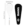 Squash Racket Squash Racquet Lightweight Portable with Bag Tennis Racket for Elastic Rotation Cushioning Competition Advanced