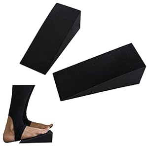 Slant Board for Calf Stretching, Yoga Foam Wedge, Incline Wedge, Calf Stretcher to Improve Lower Leg Strength, Slant Board for Yoga/Stretch/Home//Gym