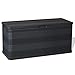 Produktbild vidaXL Gartenbox Auflagenbox Kissenbox Gartentruhe Truhe Aufbewahrungsbox Garten Kissentruhe Mehrzwecktruhe Schwarz 117x45x56cm 280L