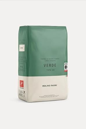 Molinopagini Verde 00 Pizza Flour, 22.0 lbs 10 kg, Commercial Use