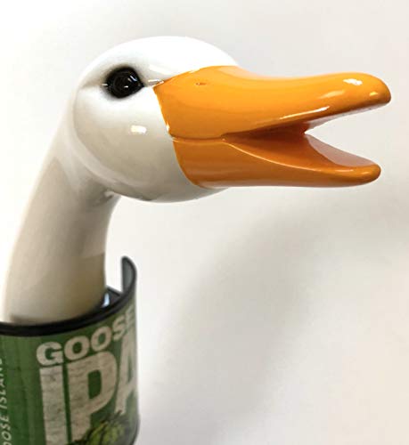 Goose Island India Pale Ale Goose Head Shaped Tap Handle Oval Logo Below 10" Tall #TOP2