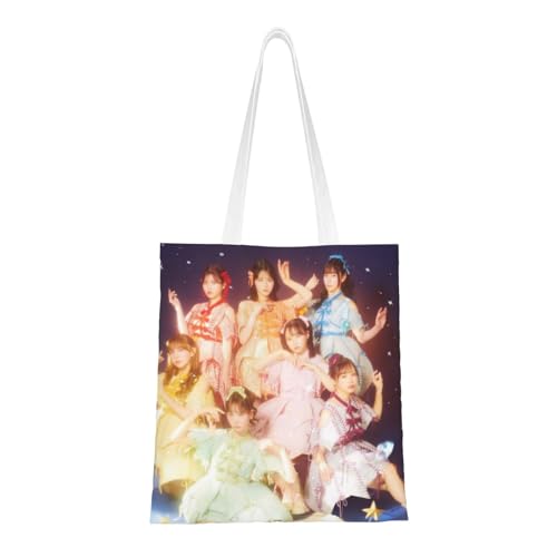 Fruits Zipper (1) カスタマイズ カンバス風ショッピングバッグ 厚 10cm× 高 32cm× 長 36cm 肩掛け/手提げ コンビニ/旅行/日常 適用 レジ袋代替