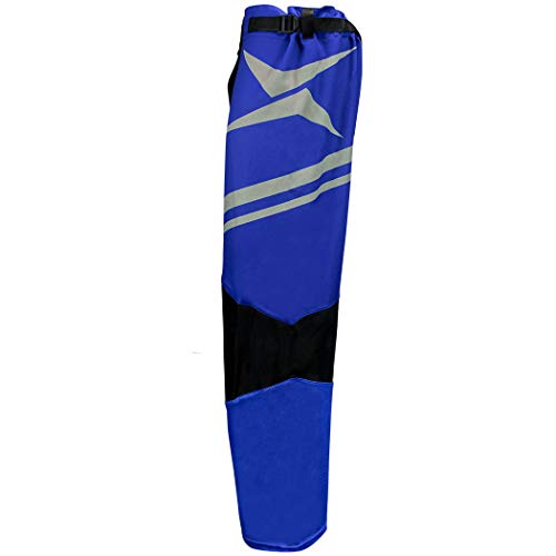 TronX Venom Inline Hockey Pants (Blue/Silver - JR L/XL)
