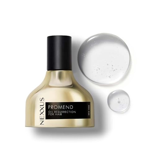 Nexxus Promend Resurrection Oil Hair Serum For Bond Repair, Frizz Reduction & Heat Protection 100ml | 11 X Strength | 72H Smoothness | Crafted with Precious Magnolia Essence