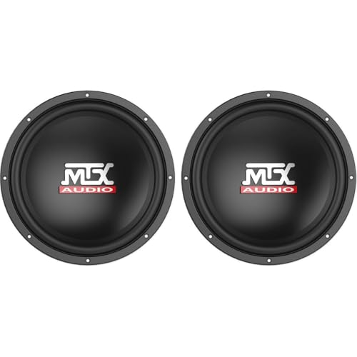 (2) MTX Audio Terminator TN12-04 12 800 Watt 4 Ohm Car Subwoofers Subs
