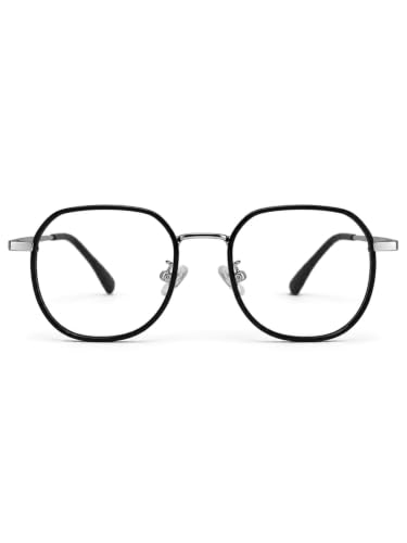 Image of HASHTAG EYEWEAR 3-in-1 Magnetic Clip-On Polarized Sunglasses for Men | Spectacle Frame with UV400 Protection | Day & Night Magnetic Glasses | Clip-On Eyewear for Men