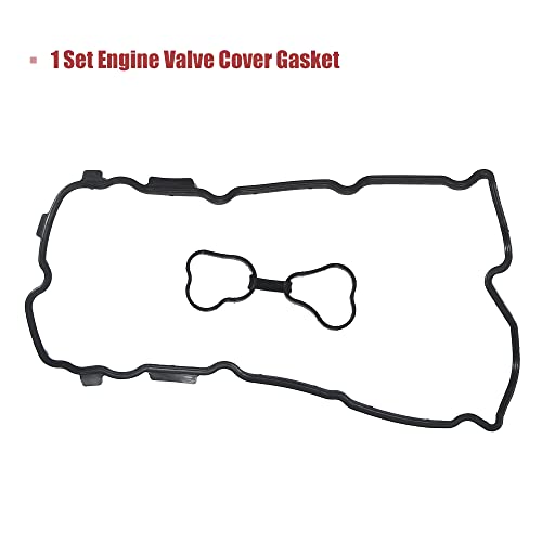Image of X AUTOHAUX 1 Set VS50770R A3270-JK20B A3270-JK20A Engine Valve Cover Gasket for INFINITI G35 3.5L 2007-2008 for INFINITI FX35 3.5L 2009-2012