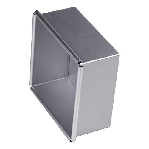 Anodized-Aluminum-Square-Cake-Pan-Cheesecake-Pan-with-Removable-Bottom-5-Inch-x-5-Inch-x-22-Inch