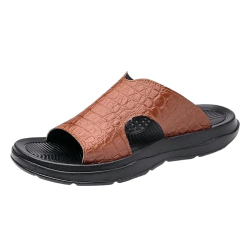 Pantuflas de verano para hombre, transpirables, suela suave, antideslizantes, zapatos de playa, 15613, 41 1/3 EU