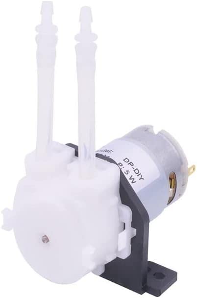 Image of REES52 12V DC DIY Peristaltic Liquid Pump Dosing Pump Peristaltic Pump for Aquarium Laboratory Analytical Pump 2mm ID x 4mm OD 5-40 ml /min