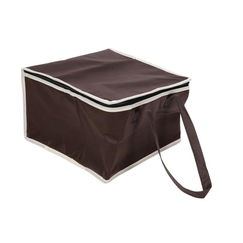 FUNOMOCYA Thermal Insulation Bag Portable Insulated Cooler Bag for Outdoor Use Ideal for Seafood Baking and Pizza Takeout Size 35 * 35 * 22
