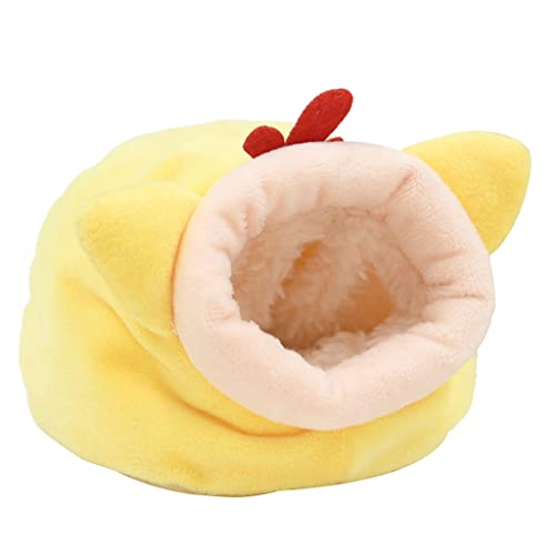 Windproof Removable Mat Plushy Nest Hedgehog Nest Pet House for Guinea Pigs