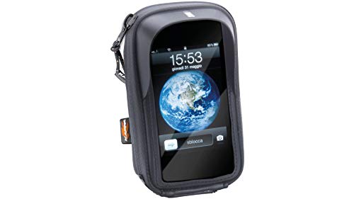 Sacoche pour GPS et smartphone étanche support vertical guidon moto