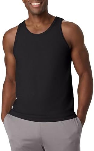 Hanes Men's X-Temp T-Shirt 2 Pack, Black