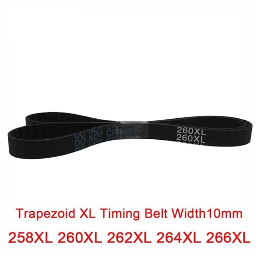 Courroie de distribution 266XL crantée en caoutchouc pour transmission synchrone