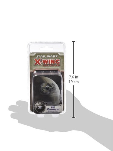 Star Wars X-Wing Miniatures Game 1st Edition TIE Advanced EXPANSION PACK - Command Darth Vader! Strategy Game for Kids & Adults, Ages 14+, 2 Players, 30-45 Minute Playtime, Made by Atomic Mass Games