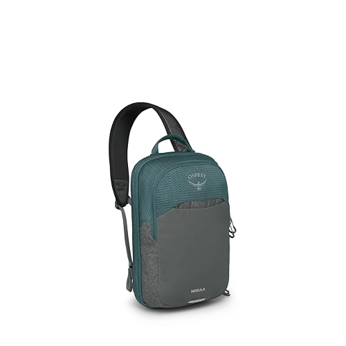 Osprey Nebula Shoulder Sling Bag, Cascade Blue/Coal Grey Heather