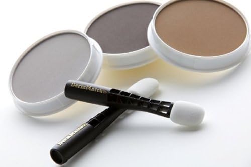 DermMatch Topical Shading Root Touch Up, 1.4 oz Water-Resistant, Natural Hair Loss Concealer (Black, 40 gm)