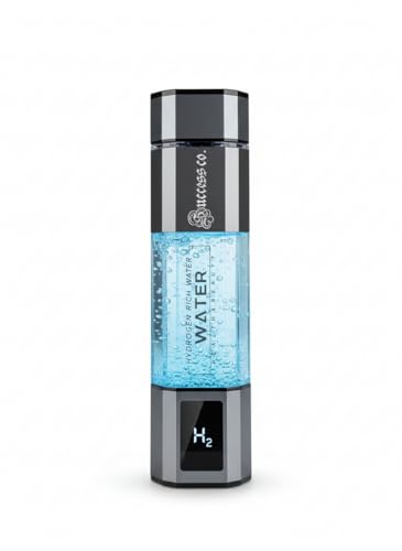 Success Co Hydrogen Water Bottle in Metallic Grey - Enhanced Hydr...