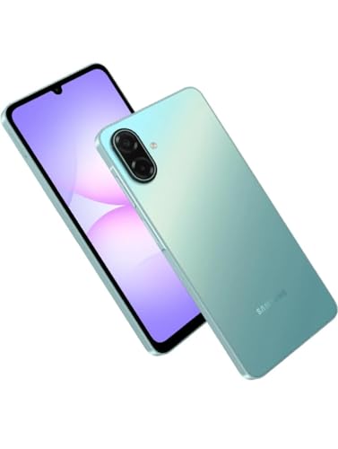 Image of Samsung Galaxy A07 5G (Light Green, 4GB RAM, 128GB Storage) | 6.7 inch HD+ 120Hz Display | MediaTek Dimensity 6300 | 50MP + 2MP Rear Camera | 6000 mAh Battery