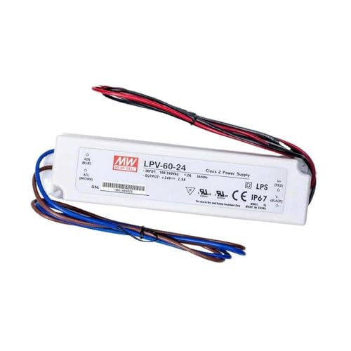 Image of LED Driver 60W 36V 1.67A LPV-60-36 AC-DC SMPS LPV-60 Series C.V