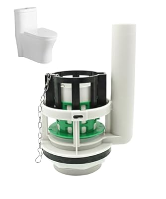 3" Adjustable Toilet Flush Valve Replacement Kit Fits For 2-Piece Toilet (Tank Seperates From Bowl) Compatible With Toto Thu Series Tower Replacement Parts