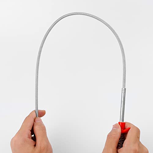 Krallengreifer, MYLERCT 60 cm Greifer Flexibel, Biegsamer Teleskop Greifer, 4-Finger Greifer, Bequem und Kraftvoll, Weit Verbreitet für Spüle, Waschbecken Verstopfung