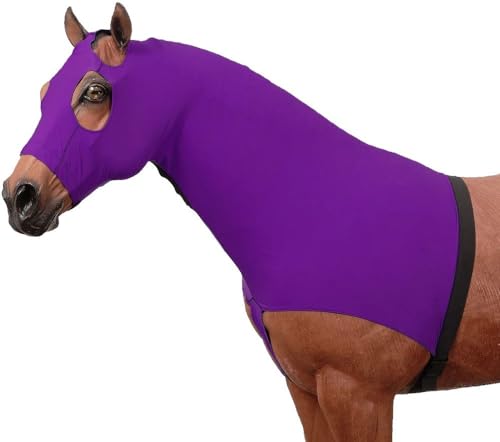 Rugged Ride Fitted Lycra Mane Tamer with Zipper Closure