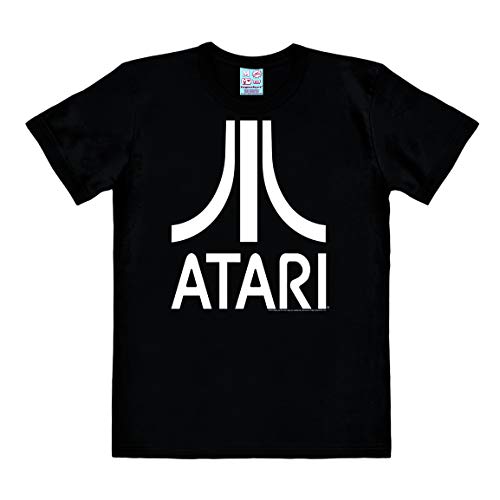 Logoshirt - Retro - Computer - Atari - Logo - T-Shirt - schwarz - Lizenziertes Originaldesign, Größe 4XL