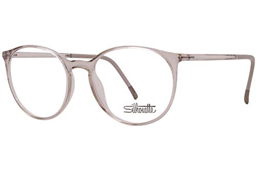Silhouette Spx-Illusion 2936 3010 Eyeglasses Dark Red Optical Frame 52-17-140 #TOP1