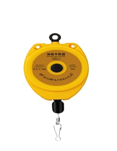 CAARLA Spring Weight Balancer 0.5-3KG 2M Style Anti-dust Spring Balancer Industrial dust-Free Grade Workshop Room Screwdrivers Hanging Tool Wrench(0.5-1.5KG 2M)