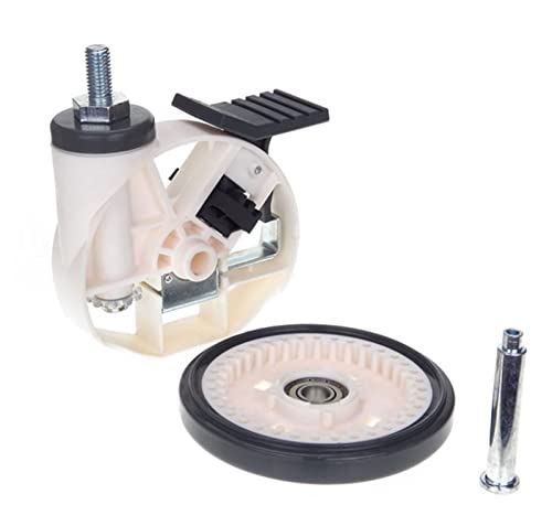 Ruedas giratorias médicas de 5 pulgadas tornillo M12x25 con freno para carro de hospital 200kg 5
