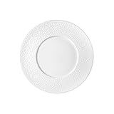 vaisselle limoges bernardaud FORME AILES PLANES : Lot de 6 assiettes aux ailes planes larges, très actuelles. Design contemporain idéal pour sublimer tous vos plats. Compatible lave-vaisselle et micro-ondes pour un usage quotidien pratique et élégant.