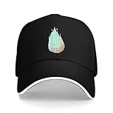 Gorra de béisbol Misterioso Demonio de Fuego Azul Calcifer Personalizado s Mujeres Hombres Unisex Femenino Protector Solar de Playa Gorra Snapback Gorra Regalo Deportivo