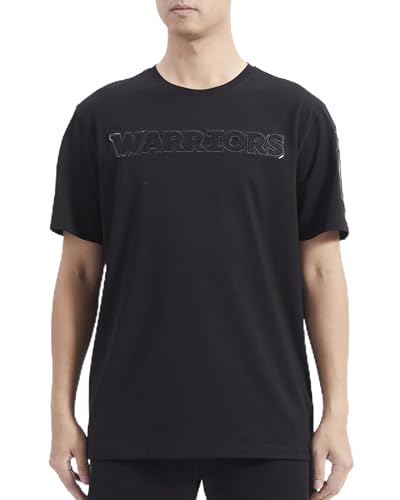 Camiseta Golden State Warriors Pro Standard hombre negra manga corta talla XL de baloncesto