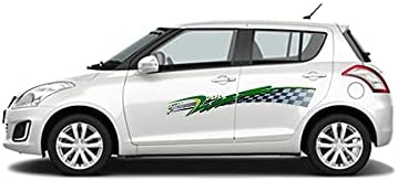 AutoDecals Sticker & Decal for Car (Green, Multicolor)