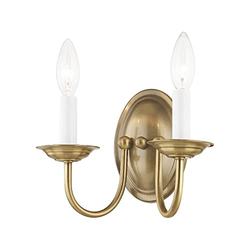 Image of Livex Lighting 4152-07 2-Light Wall Sconce, Bronze