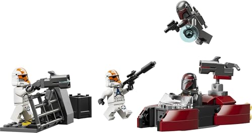 Image of LEGO Star Wars Siege of Mandalore Battle Pack - Toy Building Set with 4 Minifigures - 75449
