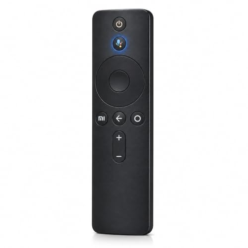 Image of Mi Smart TV Remote Compatible with Mi Xiaomi Redmi Smart LED Android TV Models, Voice Replacement Remote Control, Black, LED 649 VC