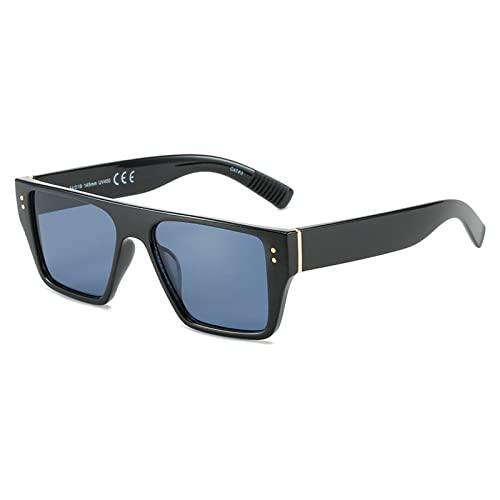 COTIA Men's Square Sunglasses Classic Retro Glasses Decoration