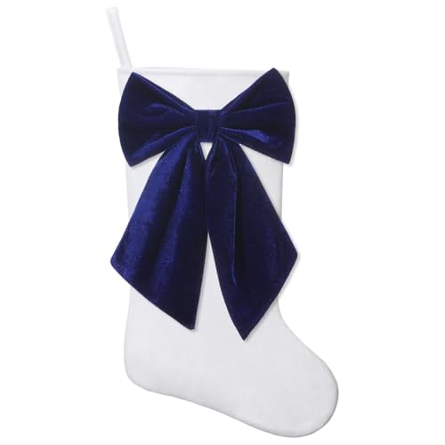 JKSVE 19' Velvet Christmas Stocking with Royal...