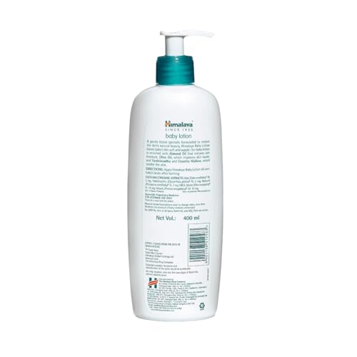 Himalaya Baby Lotion with Almond and Olive Oil, 400ml