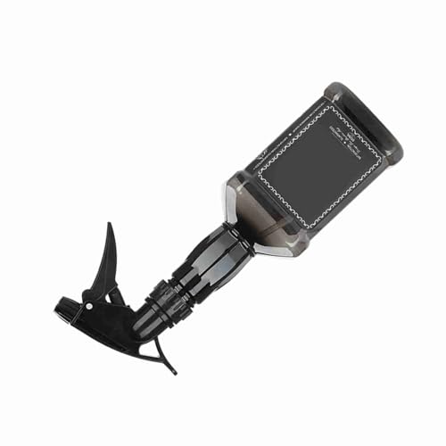 KIMISS 650ml Hairdressing Spray Bottle - Refillable Salon Water Sprayer for Barbers & Home Use - Black Mist Bottle with Comfortable Grip Trigger (Black)